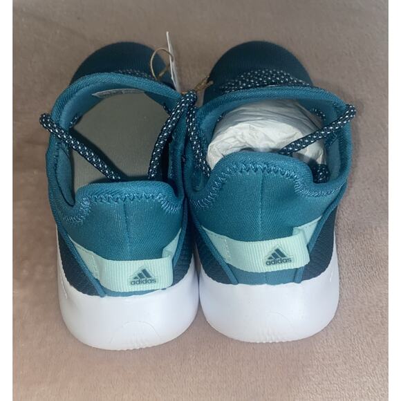 Adidas Cloudfoam Pure SPW kids shoes ID5907 in Teal Blue Size 1 1/2 Youth - Picture 4 of 8